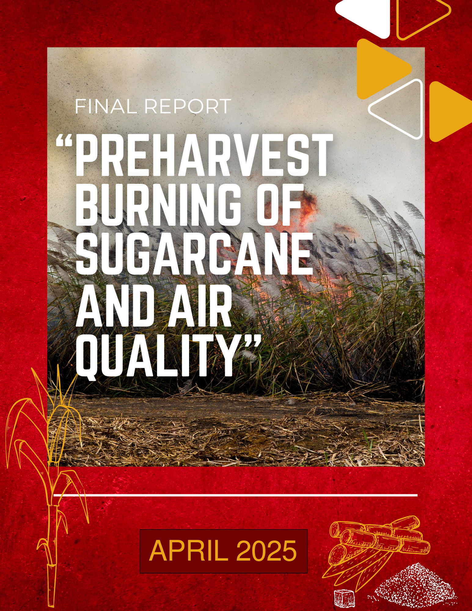 Preharvest Burning Report Cover