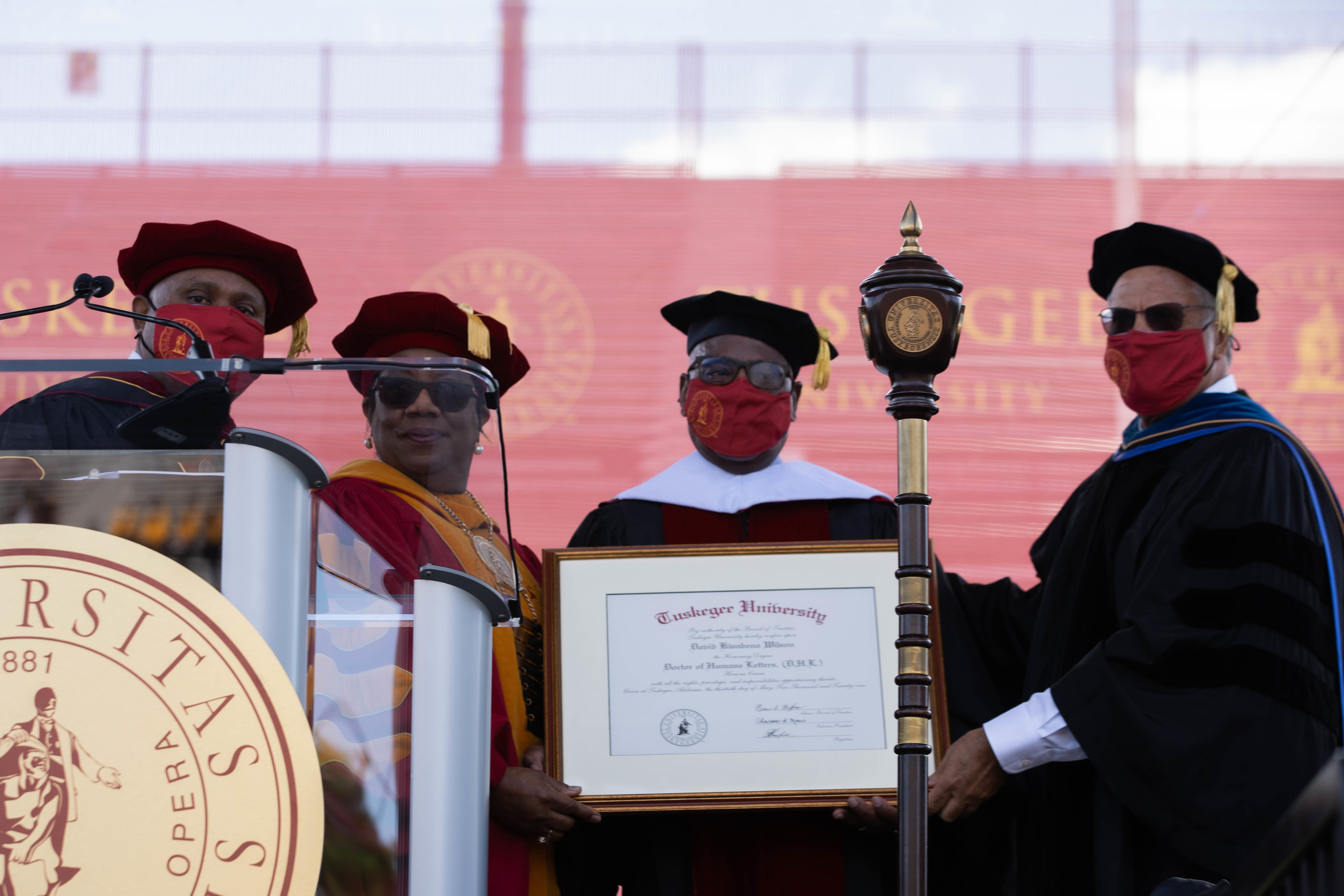 Tuskegee University honors over 800 graduates from the classes of 2020