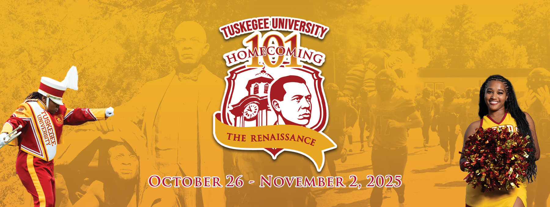 Graphic announcing Homecoming