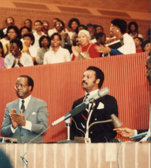 Rev. Jesse Jackson with Dr. Benjamin Payton