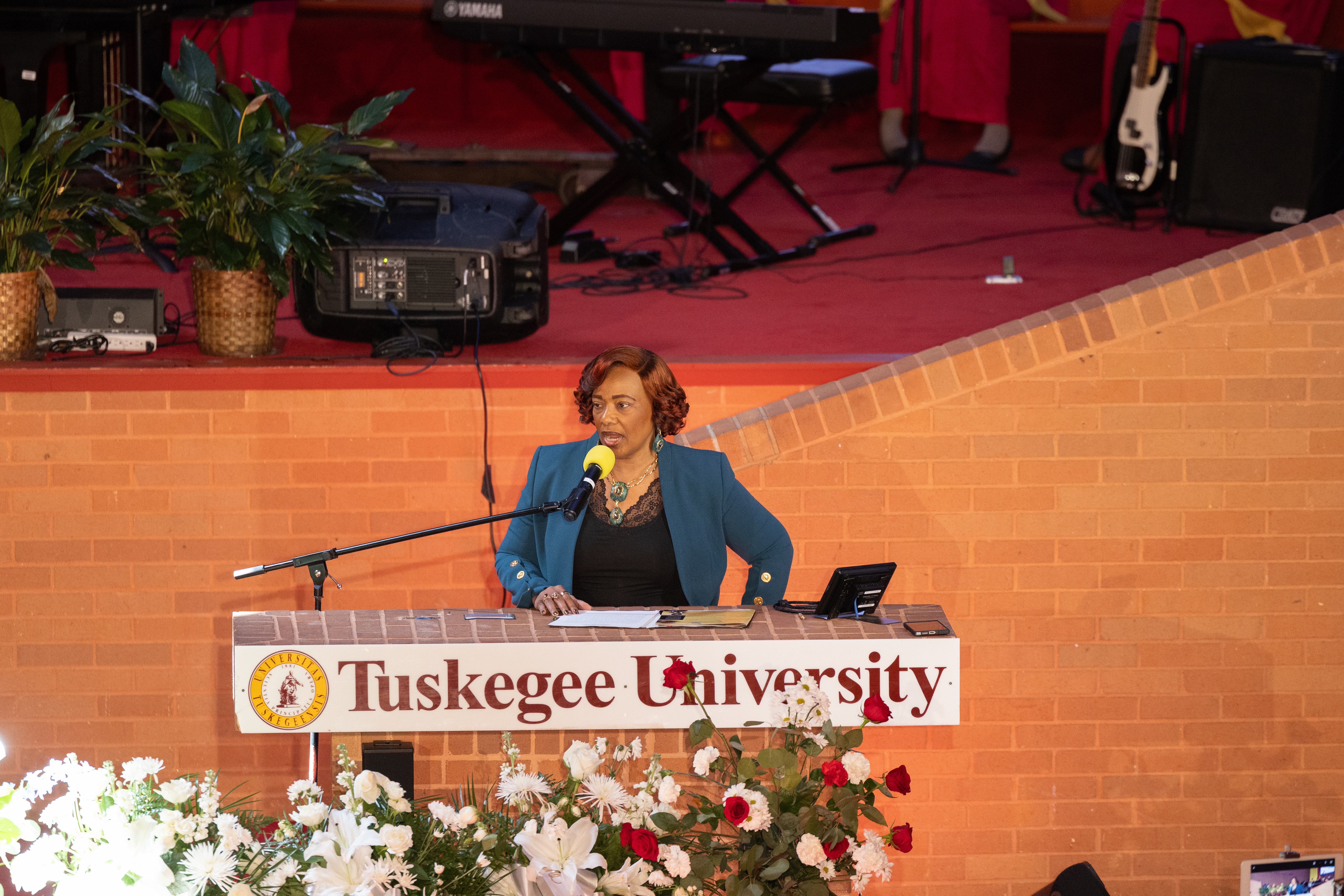 Rev. Bernice King gives remarks