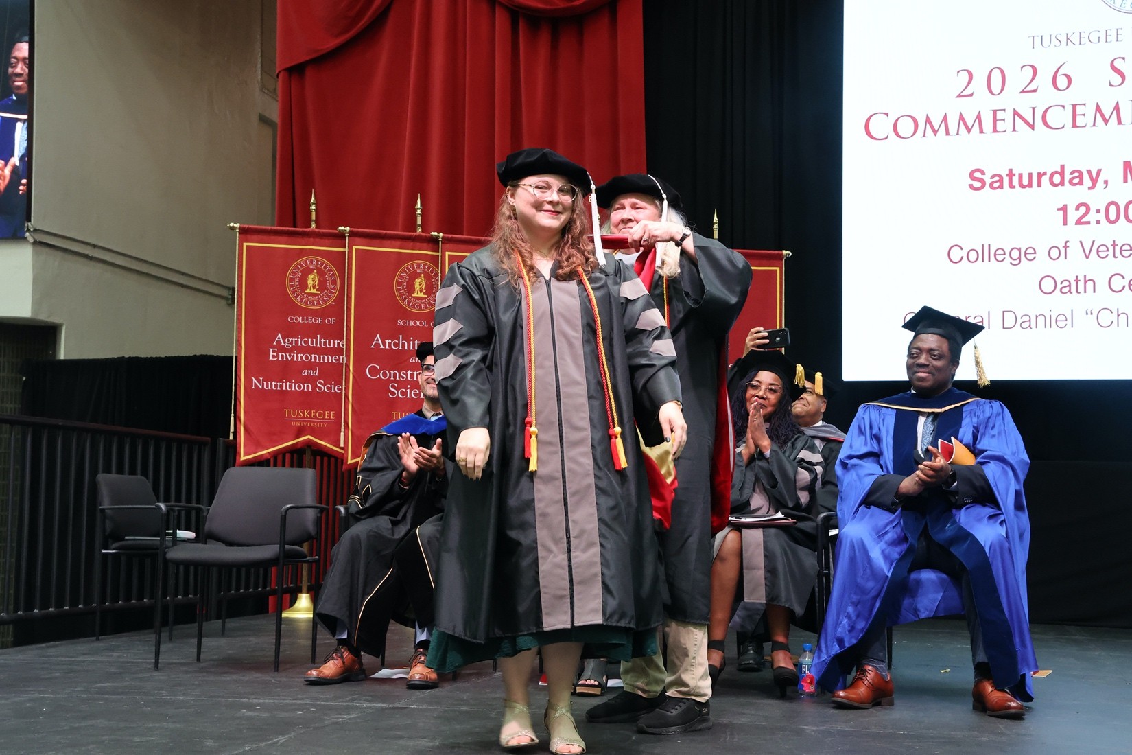 Dr. Linn and daughter at Oath Ceremony