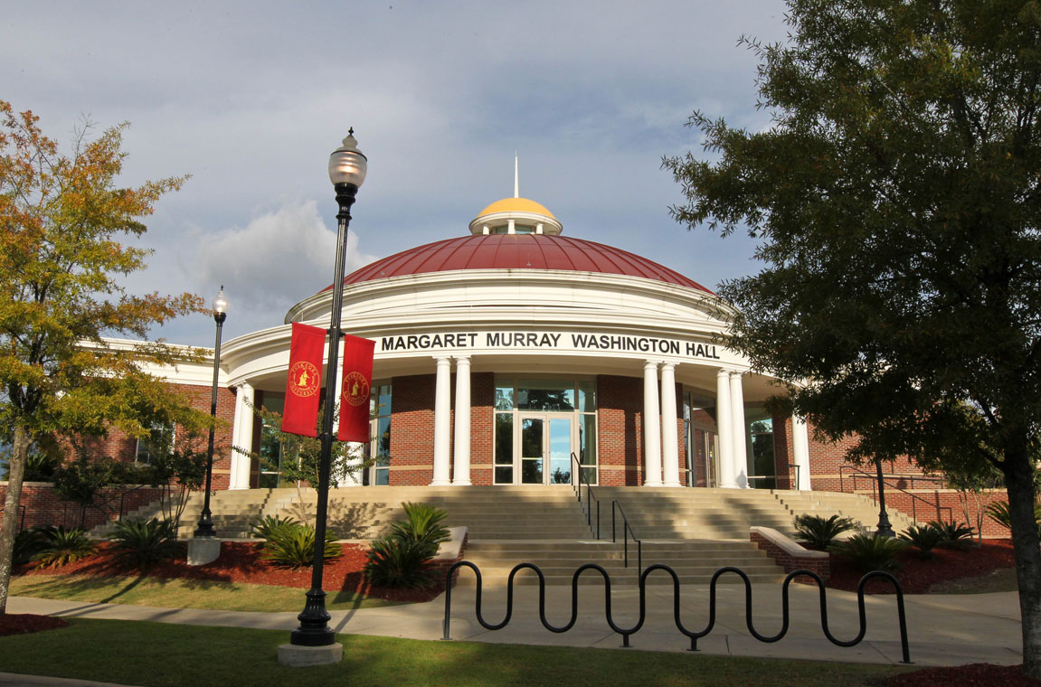Margaret Murray Washington Hall (MMWH) on campus