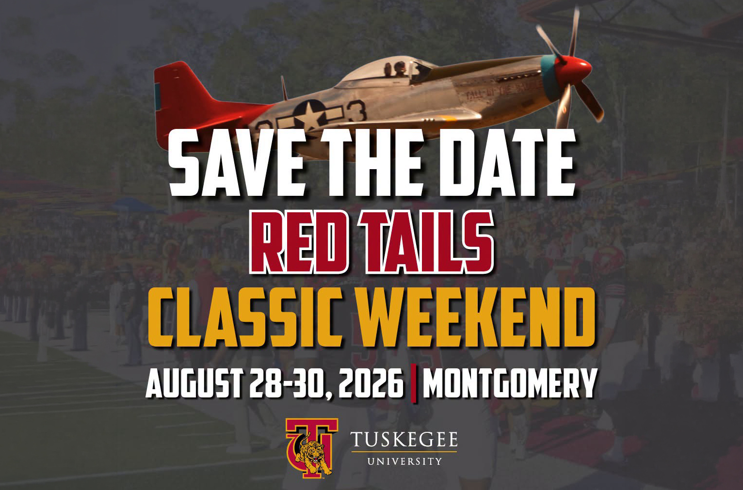 Red Tails Classic Save the Date graphic