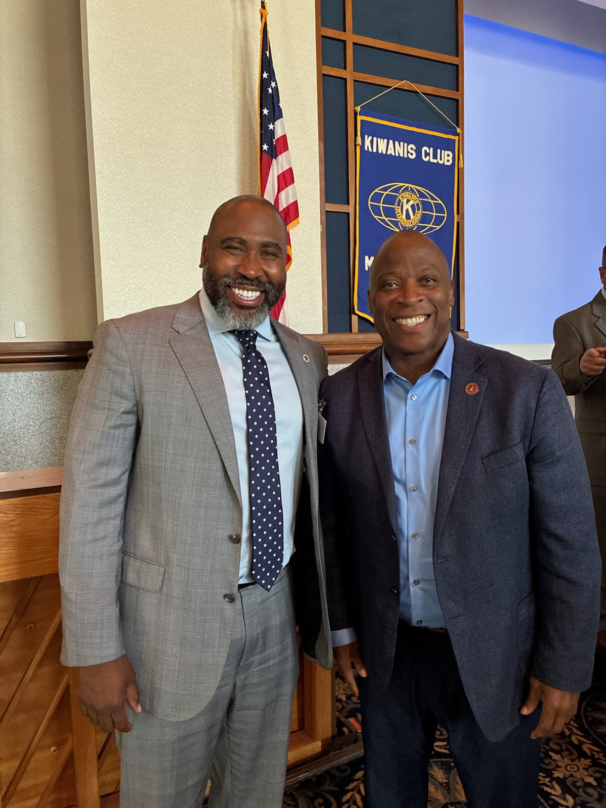 Reginald Ruffin at The Kiwanis Club of Montgomery