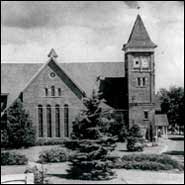 Picture of the previous Tuskegee Chapel