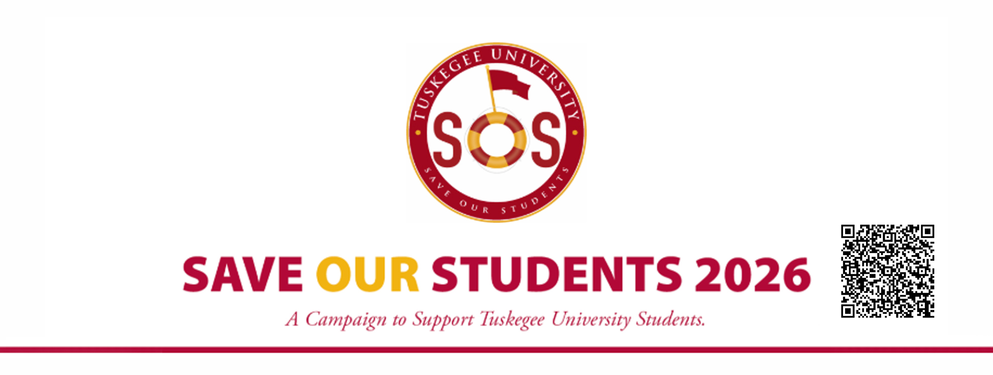 Graphic announcing the Save Our Students Campaign
