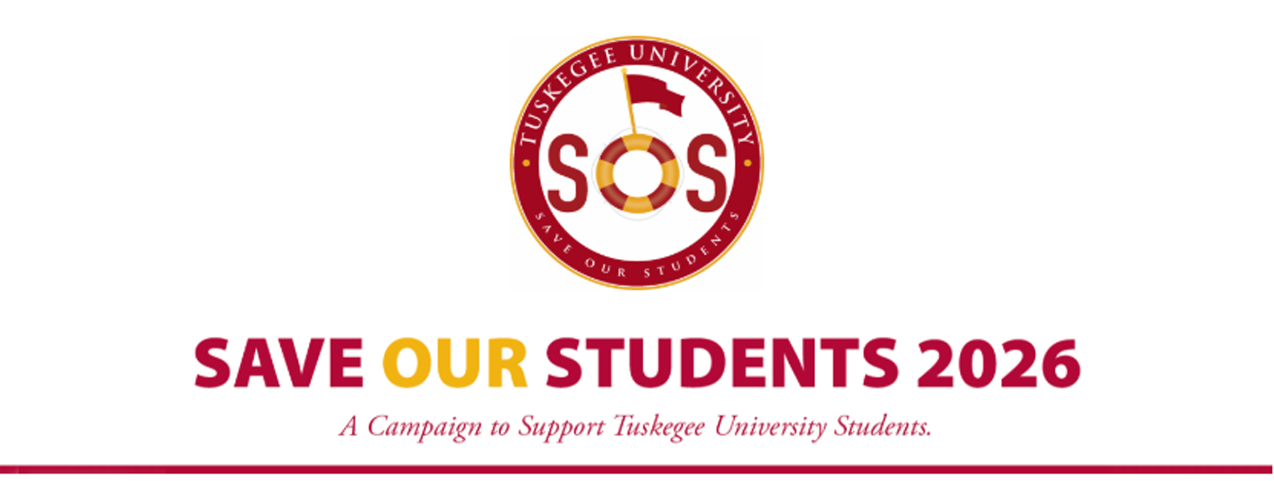 Graphic announcing the Save Our Students Campaign