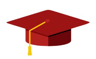 Graduation cap icon