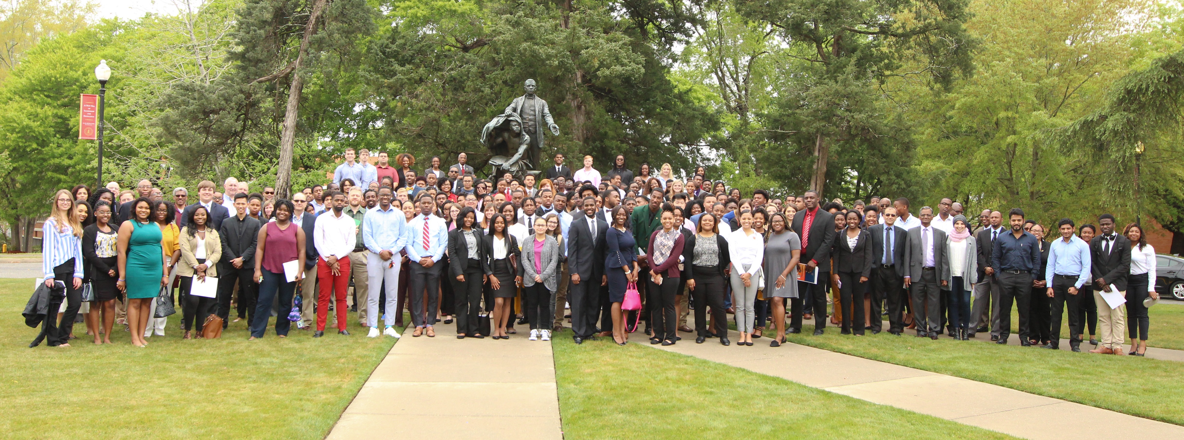 Group picture of HBCU-UP program participants