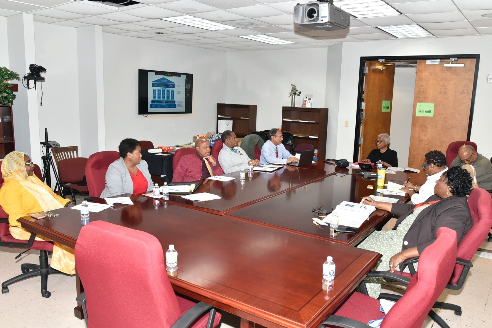 Dr. Torhonda C. Lee oversaw the hosting of Dr. Yvonne Bronner 