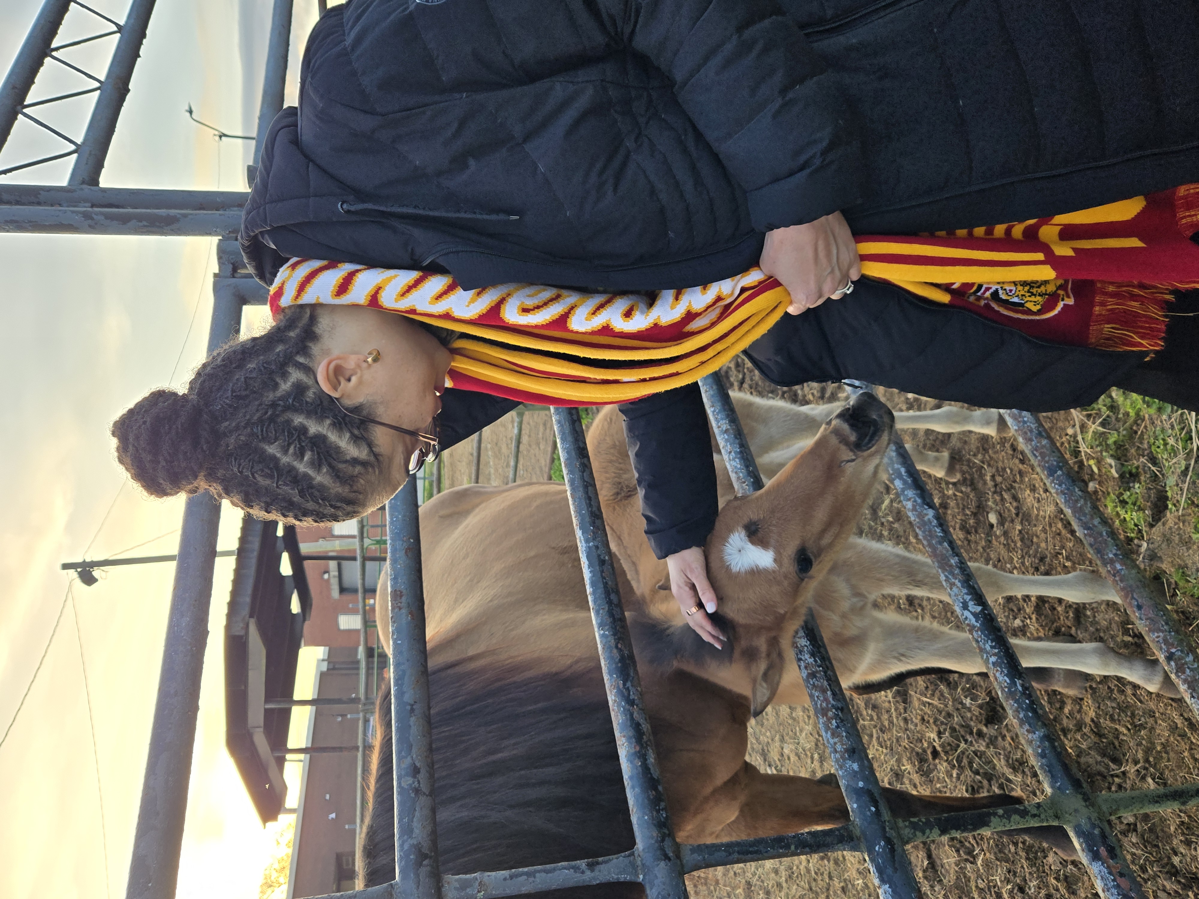 Dr. Gilbreath with Coco