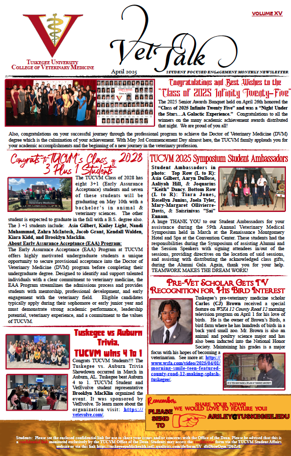 Vet talk May 2025