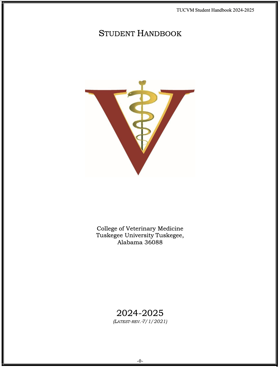 CVM Student Handbook