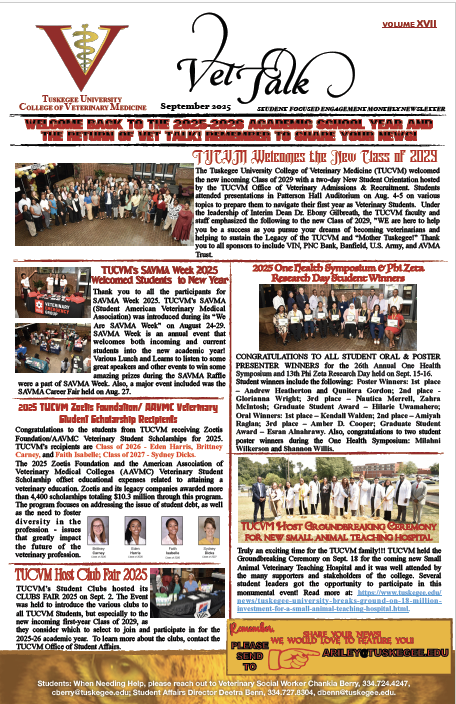 Vet talk May 2025