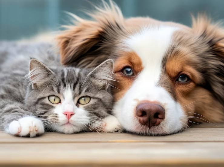 cat and dog