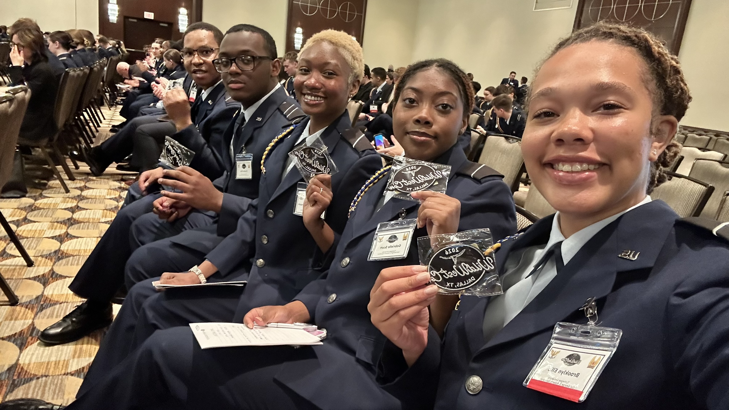 Cadets attending NATCON