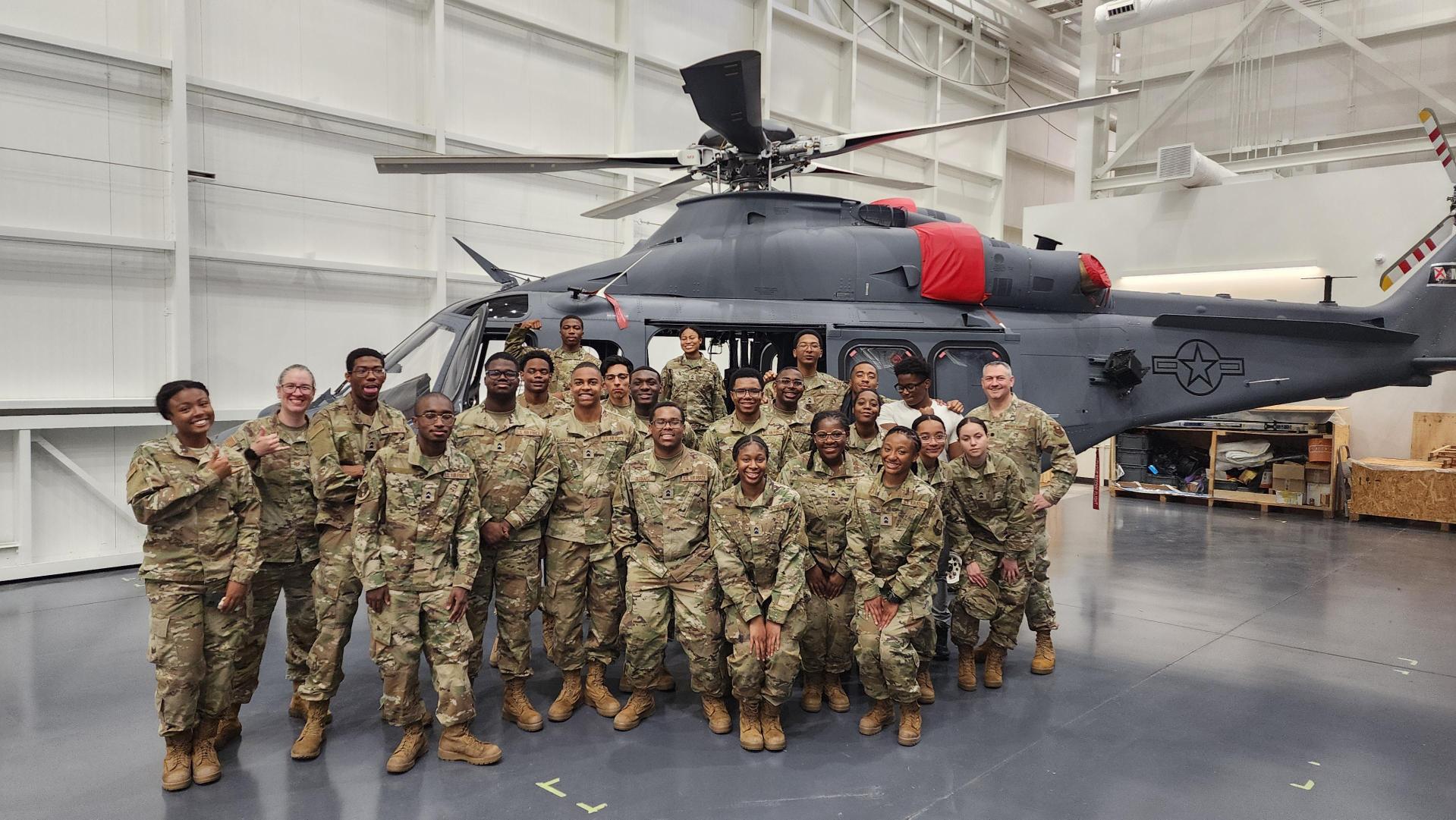 Cadets participate in various events