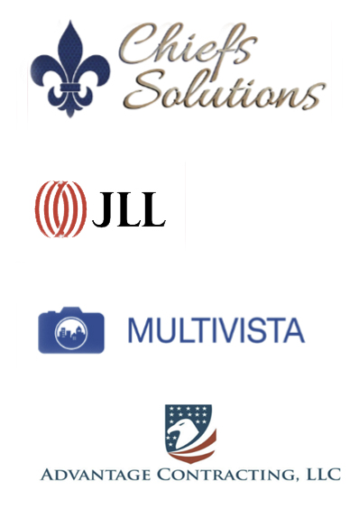 Collage of four logos of Facilities partners