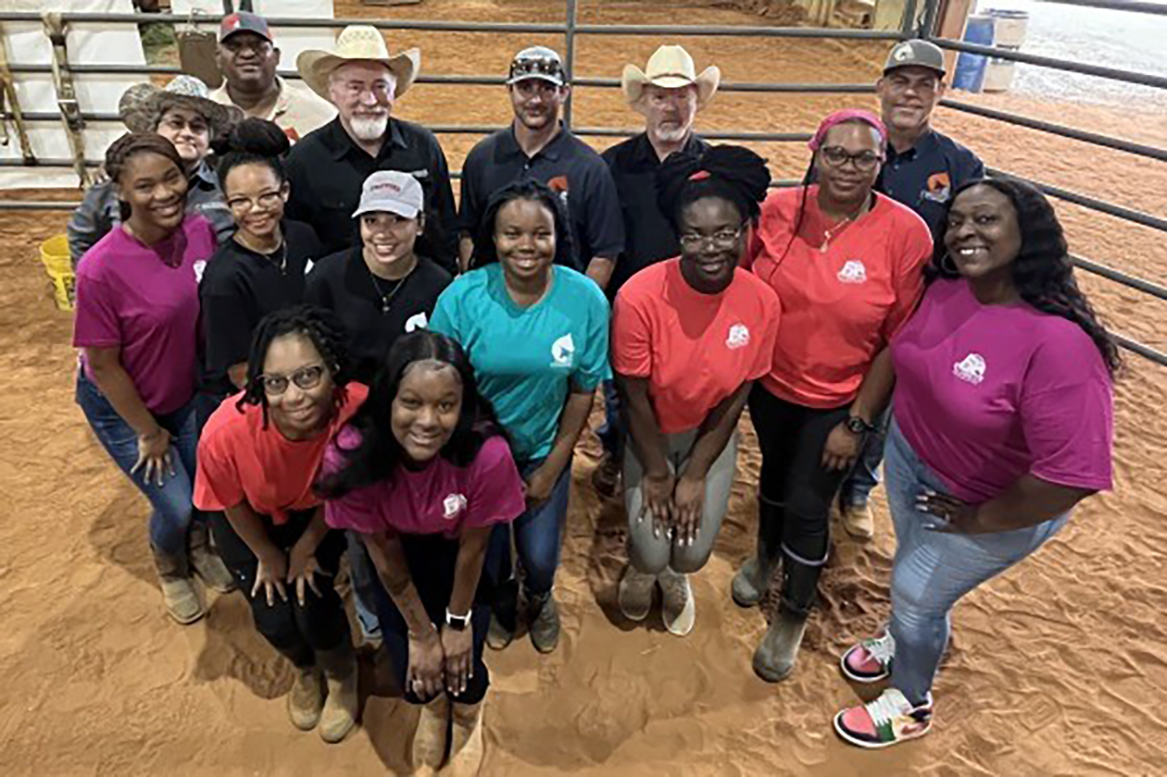 Student participants of the Bureau of Land Management district program