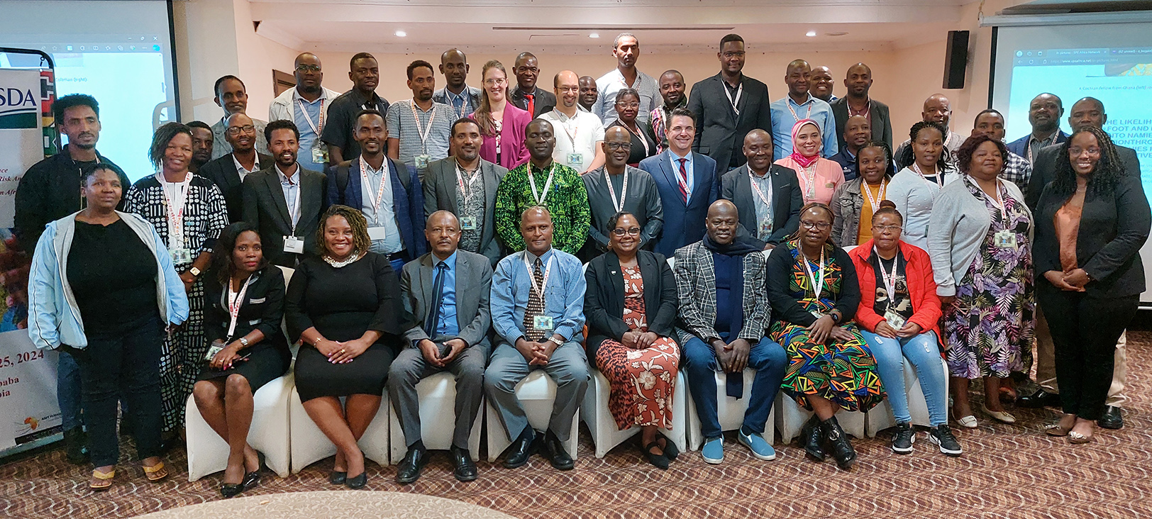 Participants of the Nineth Pan African Conference and Workshop on Sanitary/Phytosanitary Regulations in Addis Ababa, Ethiopia