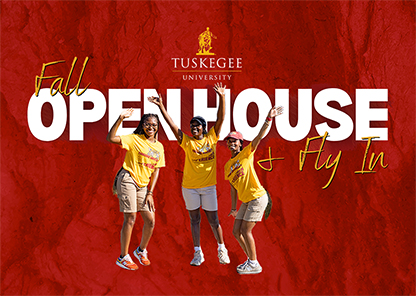 Graphic announcing Fall Open House