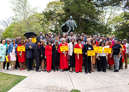 Group picture of 2025 Founders Day Reunion Classes.