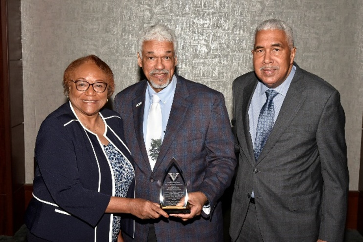 Dean Perry, Dr. Irving McConnell, and Dr. Michael Bailey