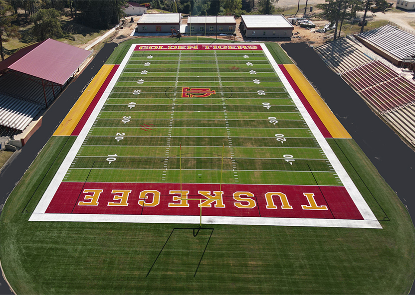 Picture of football field