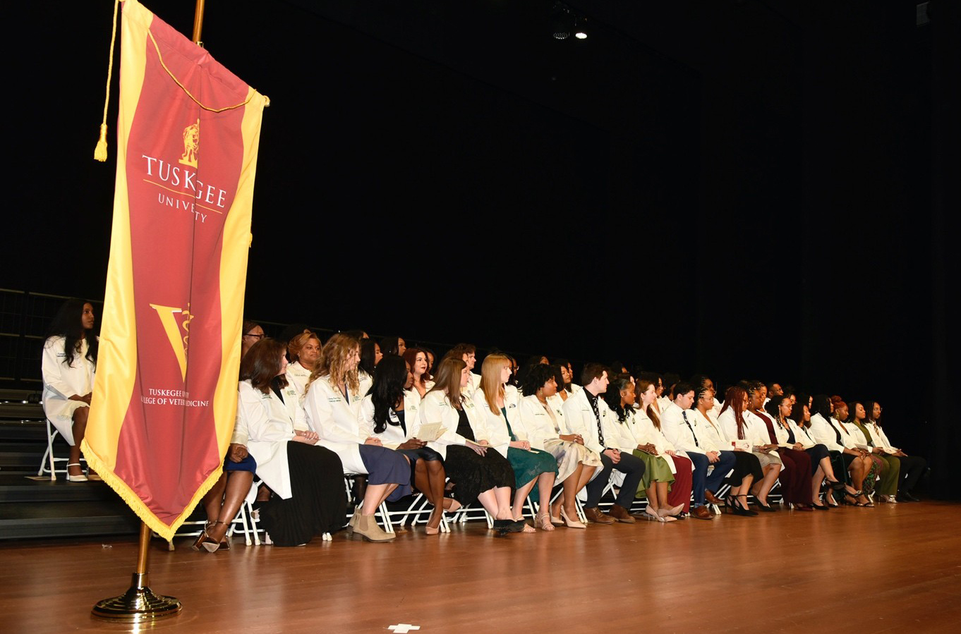 The Tuskegee University College of Veterinary Medicine Celebrates Students’ Major Step Closer to Vet Med Degrees