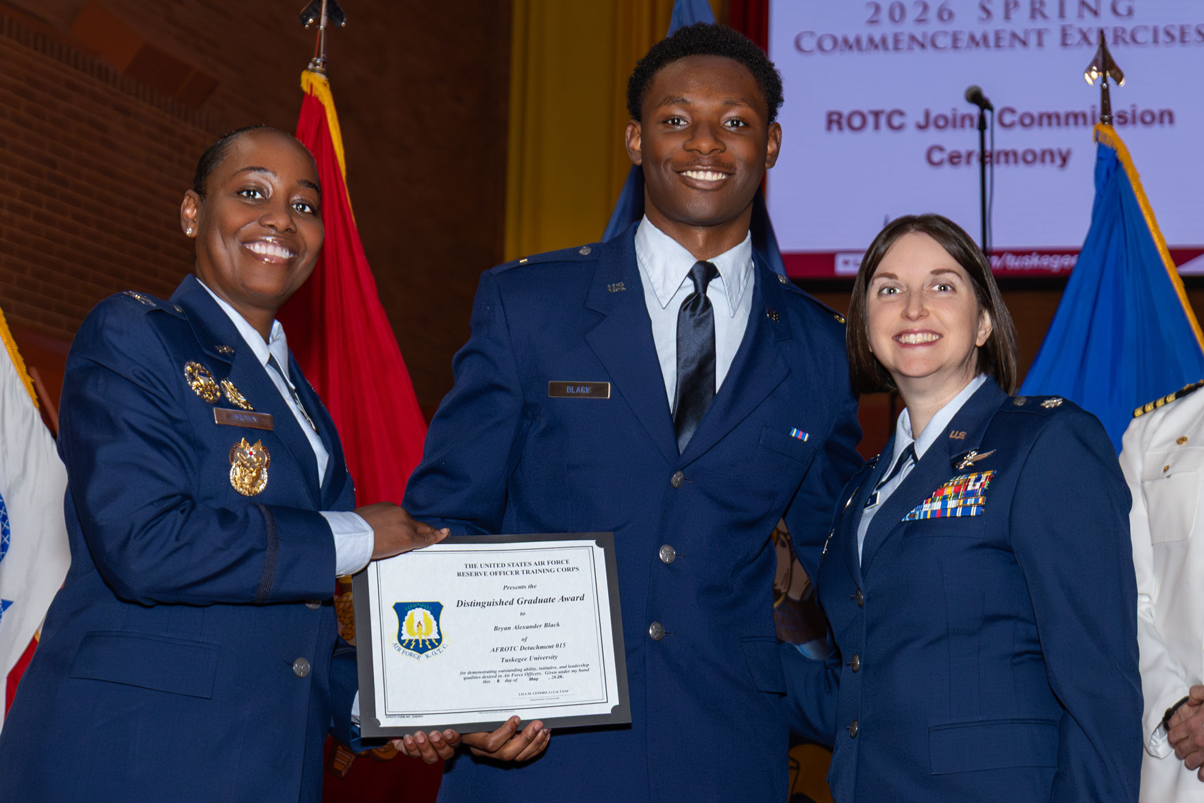 Student receives Distinguished Graduate Award
