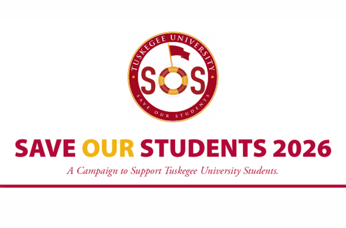 Save Our Students (SOS) graphic