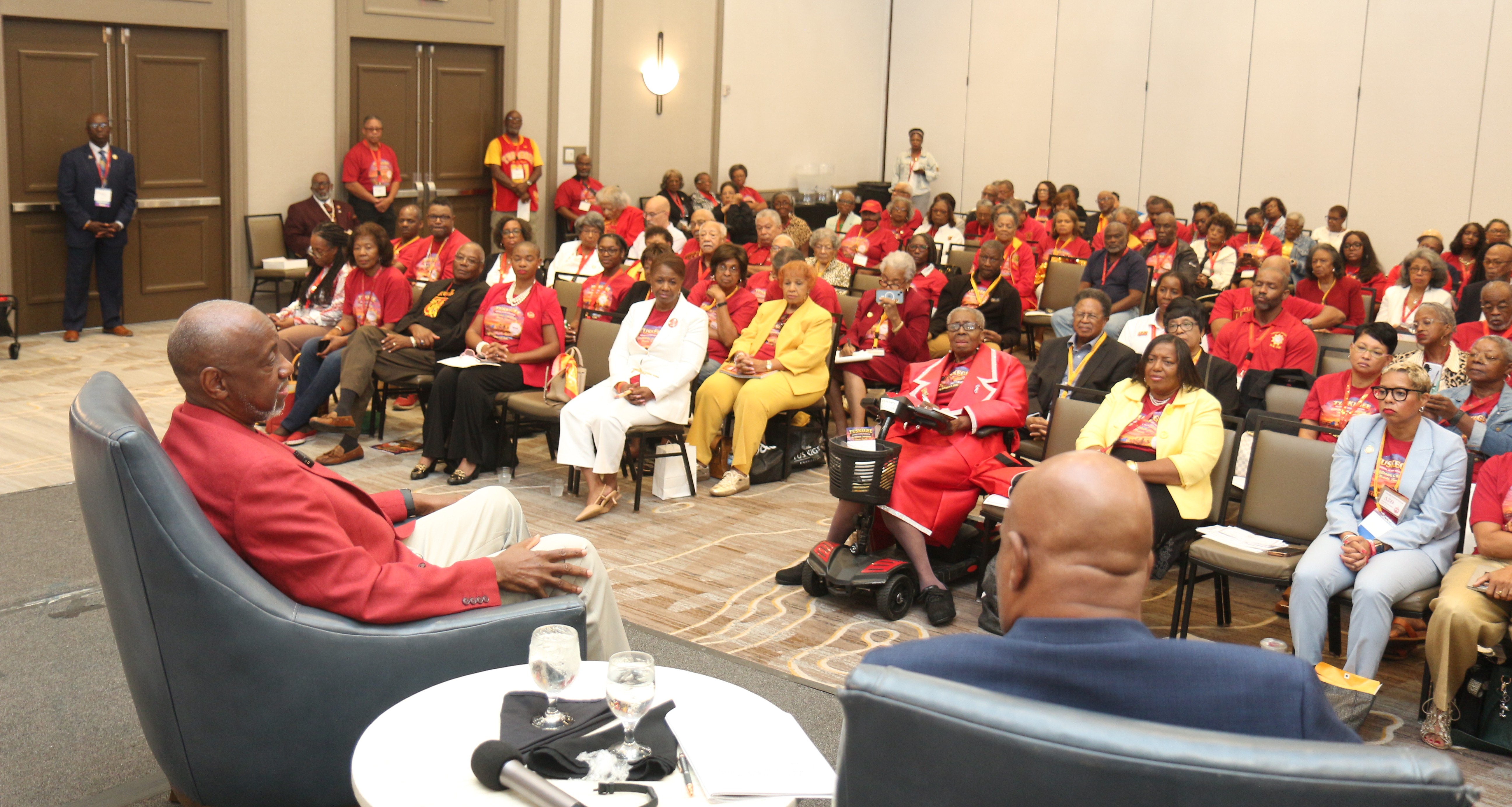 Dr. Mark A. Brown speaking to audience
