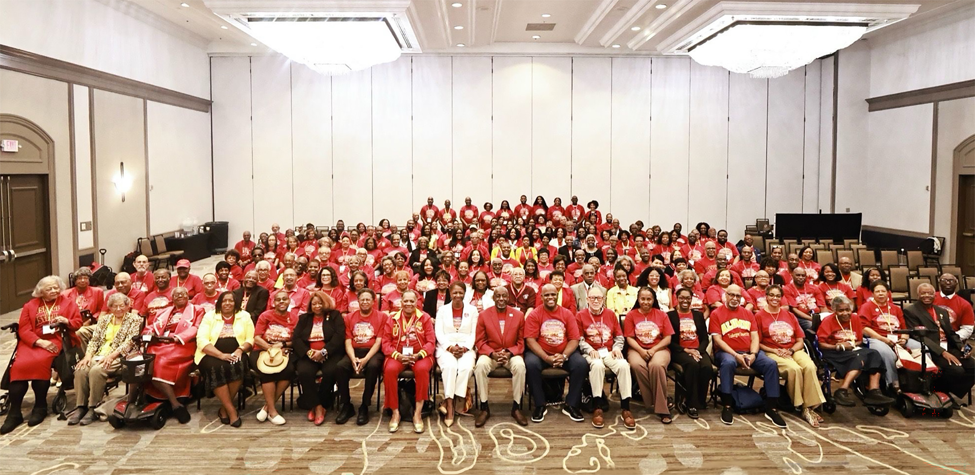 TNAA Convention 2026 group photo with TU President Dr. and Mrs. Brown