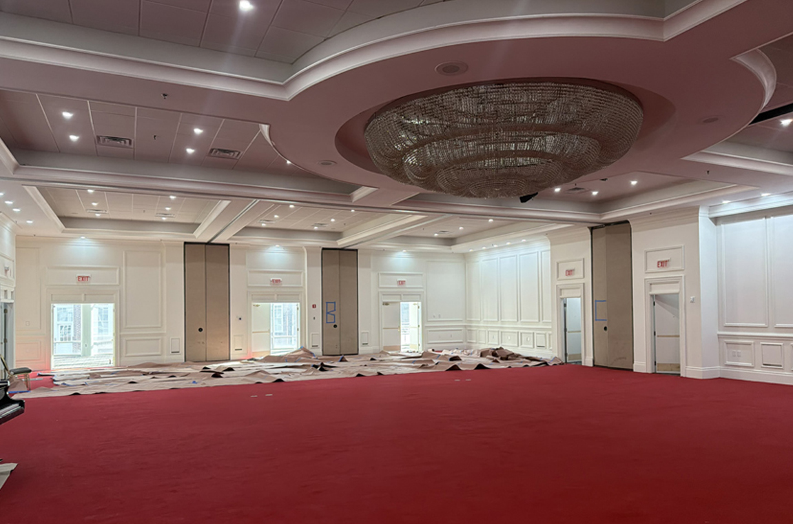 Kellogg Center emodeled the lounge, ballroom, auditorium and courtyard.