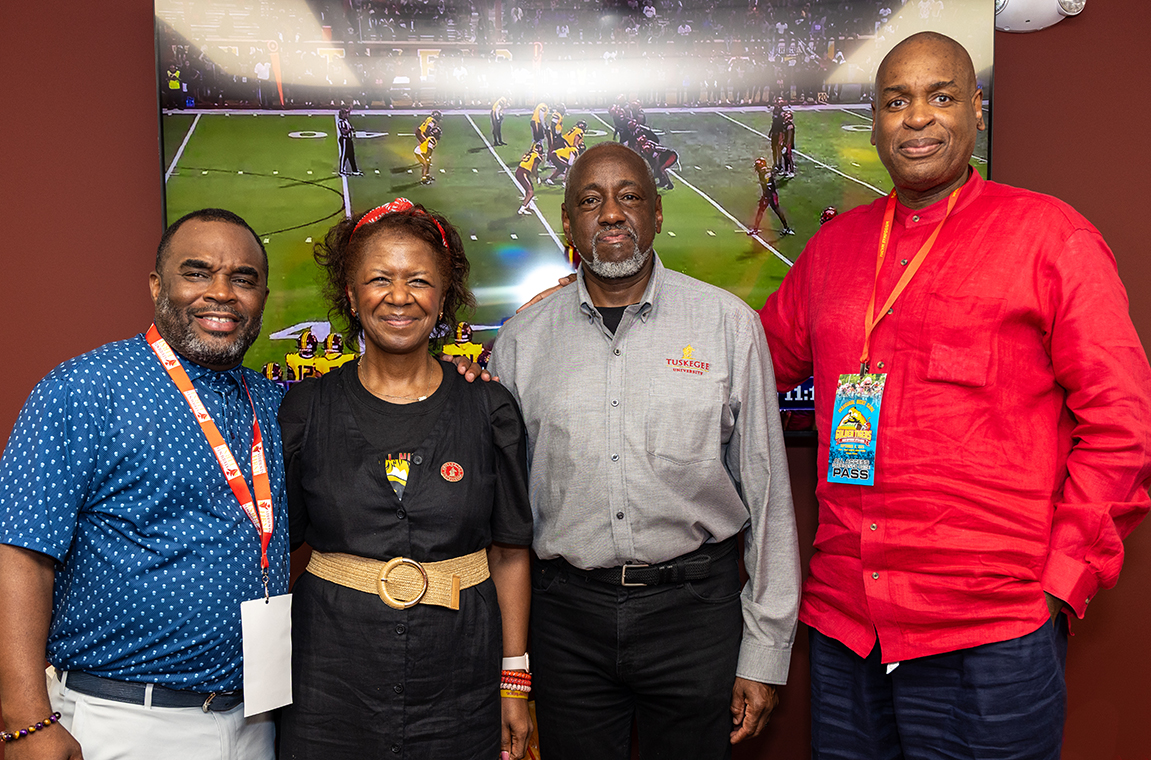 President and Mrs. Brown with Alabama Power representatives