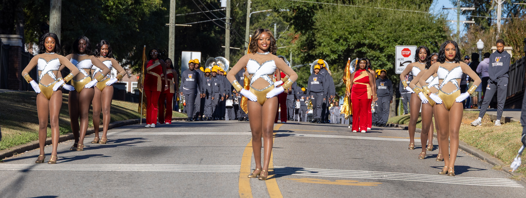 Pipperettes in the parade