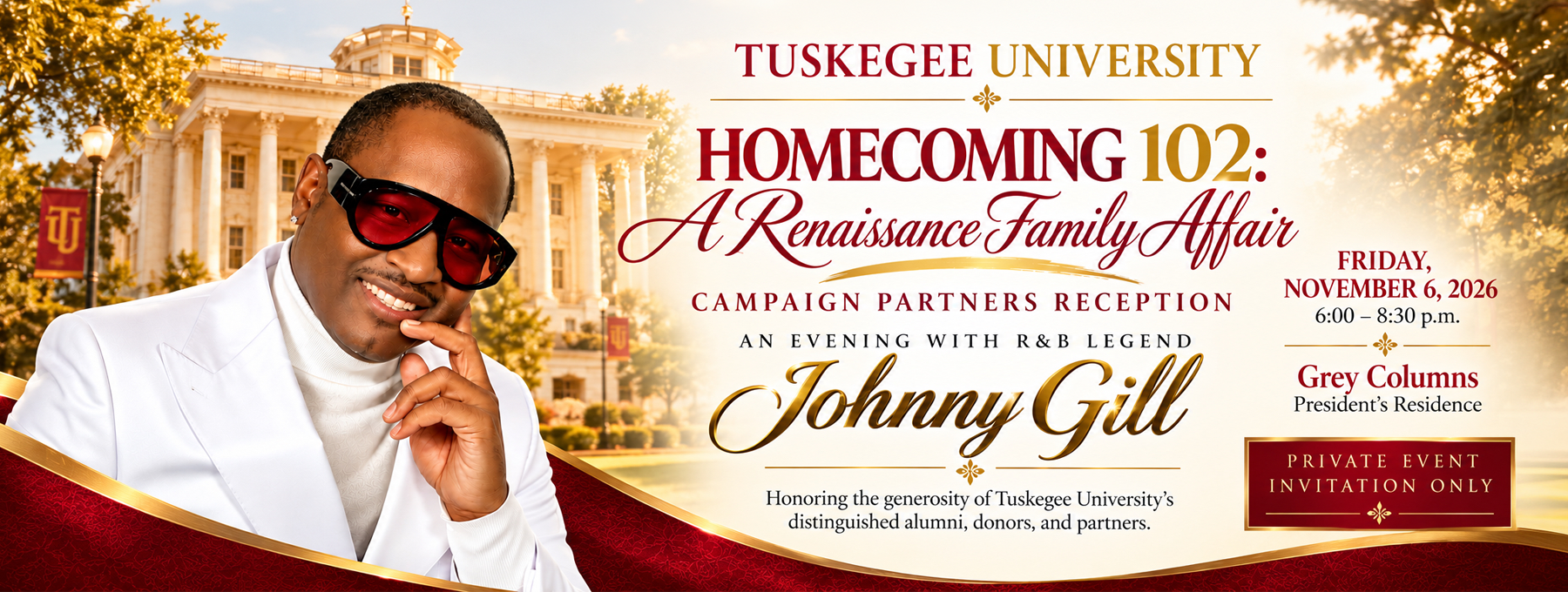 Graphic of Johnny Gill