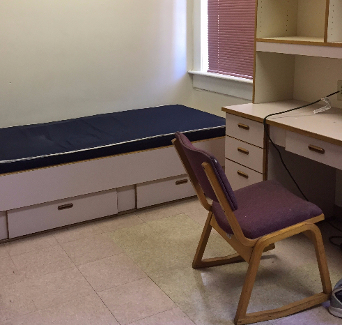 Tantum Hall inside picture of dorm room